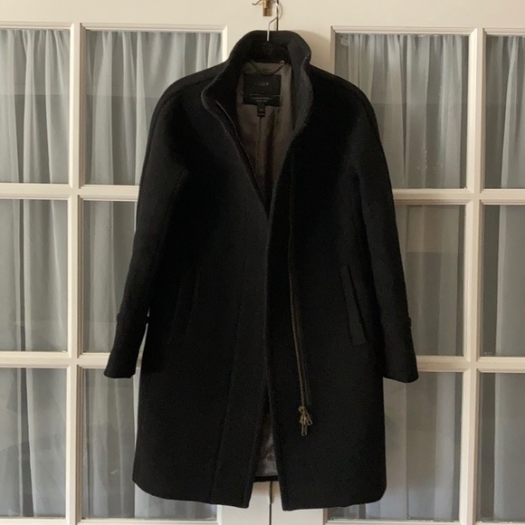 J.Crew wool nello gori Cocoon coat size 000 - Picture 3 of 10